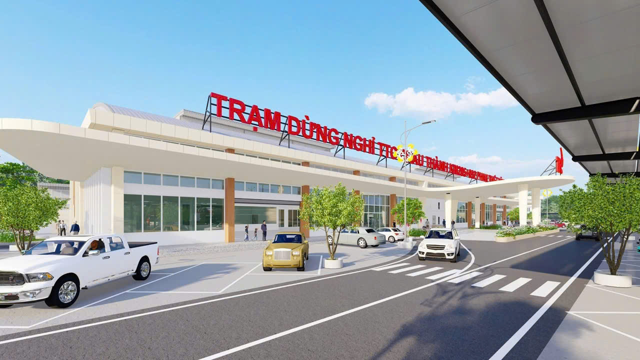 Phối cảnh trạm